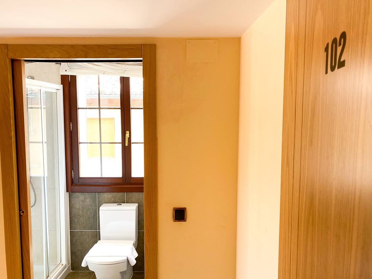 Dormir en Berlanga de Duero Habitación 102 entrada