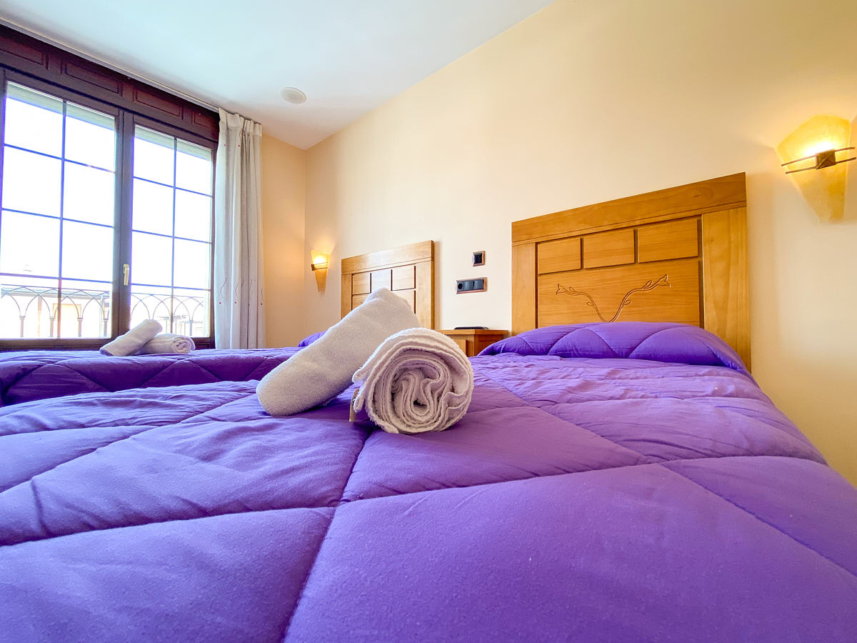 Dormir en Berlanga de Duero Habitación 102 toallas